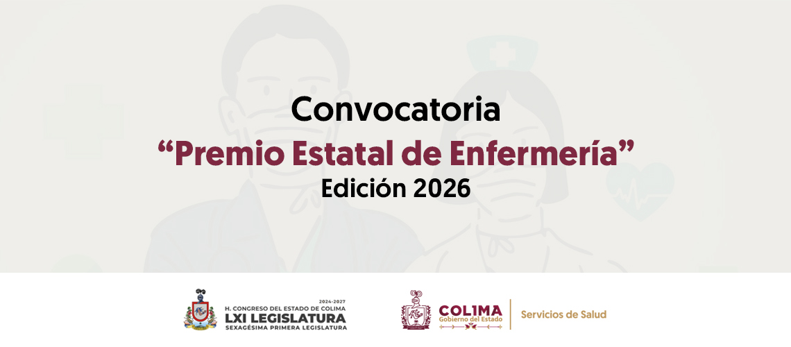 Convocatoria Premio Estatal de Enfermería, edición 2026