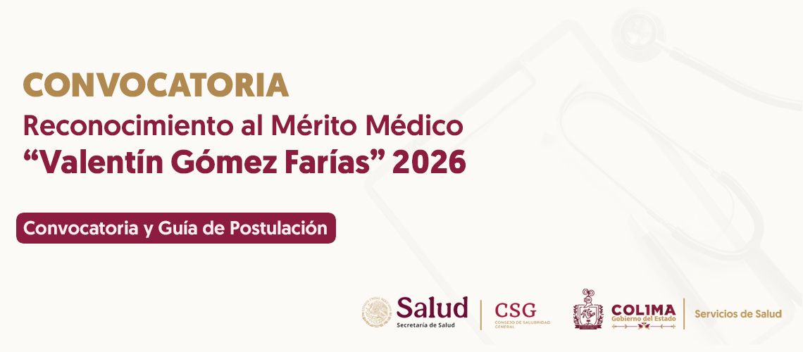 Convocatoria al Reconocimiento Mérito Médico 2026.