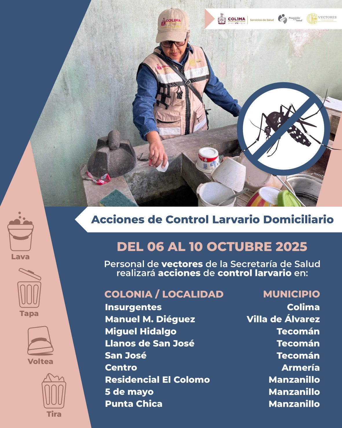 Operativo de Control Larvario
